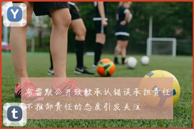 布雷默公开致歉承认错误承担责任不推卸责任的态度引发关注